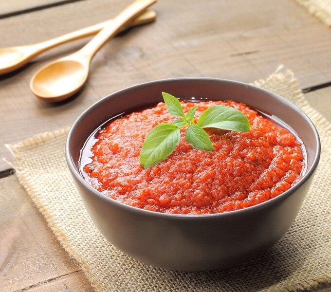 Tomato Basil Sauce recipe