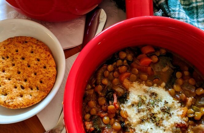 lentil soup, soup, lentils