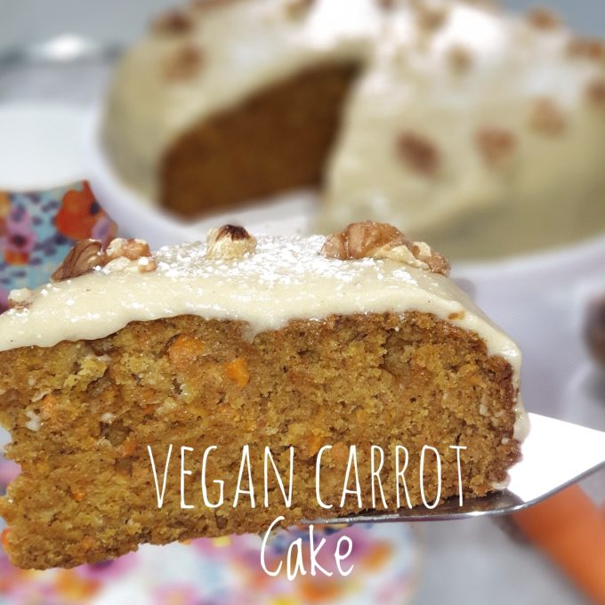 Carrot Cake with Cashew Butter Frosting